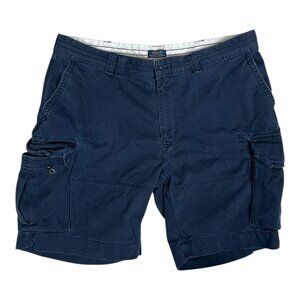 Vintage Polo Ralph Lauren Cargo Blue Shorts Size 42 Utility Y2K